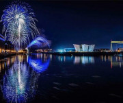 Fireworks display in Belfast