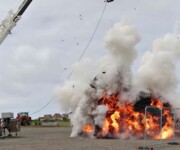 Pyrotechnic explosion