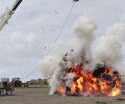 Pyrotechnic explosion